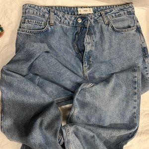 Mango wide leg, high waist jeans